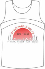 majica 108 pozdravov soncu